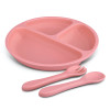 Kids Plate Sets Peach